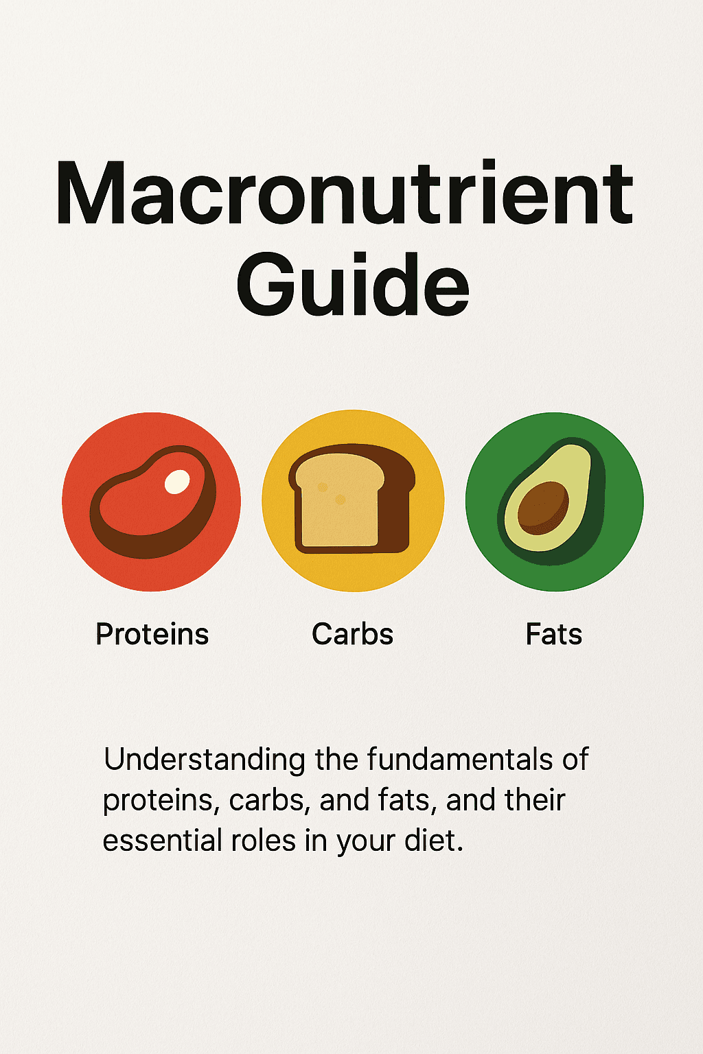 Macronutrient Guide Cover